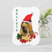 Cartes Pour Fêtes Annuelles Noël sanglant (Debout devant)