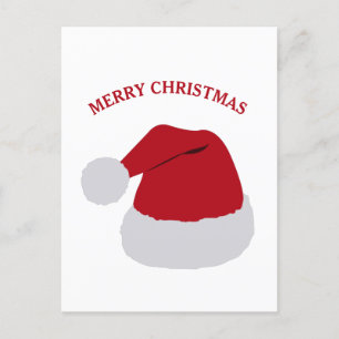 Cartes Pour Fêtes Annuelles Noël Santa Hat Joyeux Noël