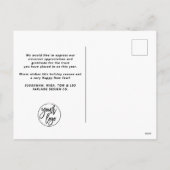 Cartes Pour Fêtes Annuelles Noël scandinave chaleureux (Dos)