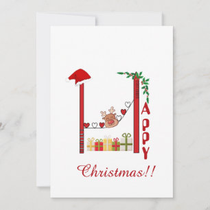 Cartes Pour Fêtes Annuelles Noël série 08