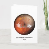 Cartes Pour Fêtes Annuelles Noël Snowglobe (Dos)