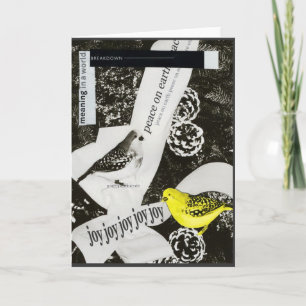 Cartes Pour Fêtes Annuelles Noël sombre