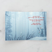 Cartes Pour Fêtes Annuelles Noël Souhaite mignon Mari Snowman ami (Intérieur)
