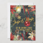 Cartes Pour Fêtes Annuelles Noël Splendor Jingle & Mingle Party (Devant)