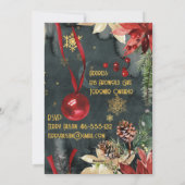 Cartes Pour Fêtes Annuelles Noël Splendor Jingle & Mingle Party (Dos)