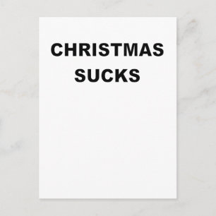 Cartes Pour Fêtes Annuelles NOËL SUCKS.png