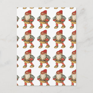 Cartes Pour Fêtes Annuelles Noël suédois Elf