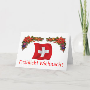 Cartes Pour Fêtes Annuelles Noël suisse