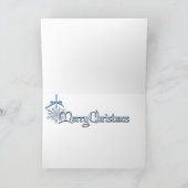 Cartes Pour Fêtes Annuelles Noël - Toby - caniche (Intérieur)