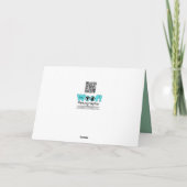 Cartes Pour Fêtes Annuelles Noël - Toby - Poodle (Dos)