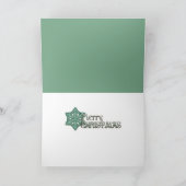 Cartes Pour Fêtes Annuelles Noël - Toby - Poodle (Intérieur)