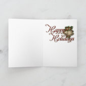 Cartes Pour Fêtes Annuelles Noël - Toby - Poodle (Intérieur)