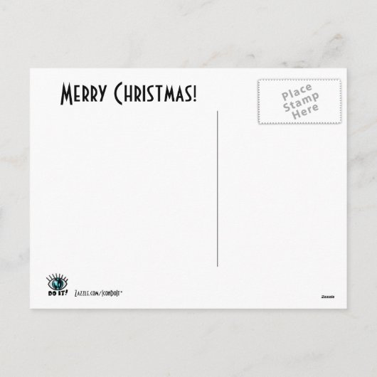 Cartes Pour Fêtes Annuelles Noël Toulouse (Dos)