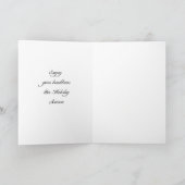 Cartes Pour Fêtes Annuelles Noël traditionnel (Intérieur)