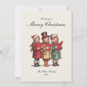 Cartes Pour Fêtes Annuelles Noël traditionnel