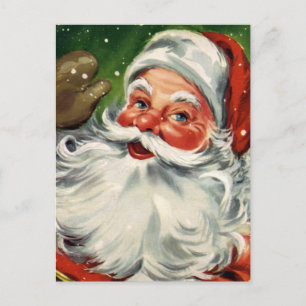 Cartes Pour Fêtes Annuelles "Noël traditionnel Père Noël "