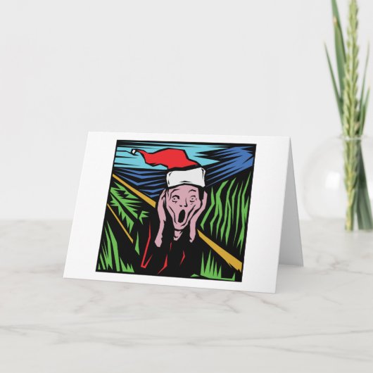 Cartes Pour Fêtes Annuelles Noël très drôle (Devant)