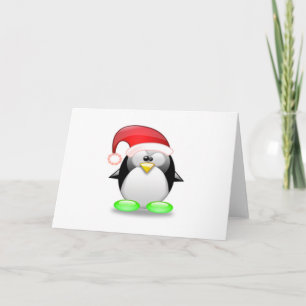 Cartes Pour Fêtes Annuelles Noël Tux