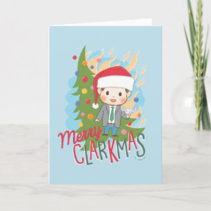 Cartes Pour Fêtes Annuelles Noël vacances Joyeux Clarkmas