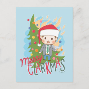 Cartes Pour Fêtes Annuelles Noël vacances Joyeux Clarkmas