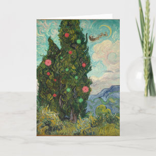 Cartes Pour Fêtes Annuelles Noël Van Gogh