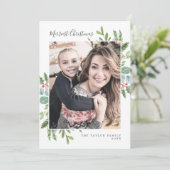 Cartes Pour Fêtes Annuelles Noël vert Merriest Christmas Newsletter (Debout devant)