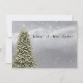 Cartes Pour Fêtes Annuelles Noël veut que nous soyons ensemble (Devant)