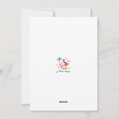 Cartes Pour Fêtes Annuelles Noël veut que nous soyons ensemble (Dos)