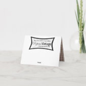 Cartes Pour Fêtes Annuelles Noël Victorian Sleigh Ride (Dos)