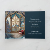 Cartes Pour Fêtes Annuelles Noël victorien élégant (Intérieur)