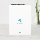 Cartes Pour Fêtes Annuelles Noël victorien orné (Dos)