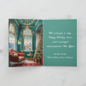 Cartes Pour Fêtes Annuelles Noël victorien orné (Intérieur)