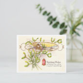 Cartes Pour Fêtes Annuelles Noël vintage (Debout devant)