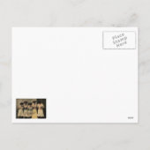 Cartes Pour Fêtes Annuelles Noël vintage (Dos)