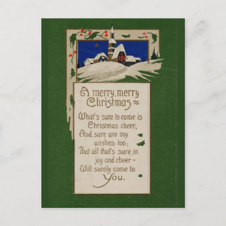 Cartes Pour Fêtes Annuelles Noël vintage