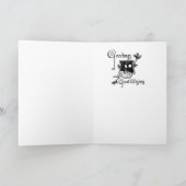 Cartes Pour Fêtes Annuelles Noël vintage (Intérieur)