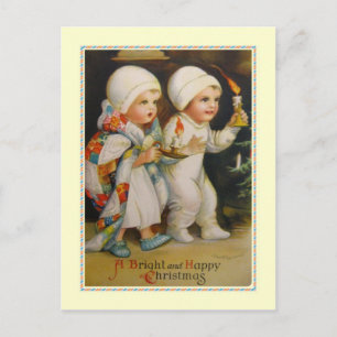 Cartes Pour Fêtes Annuelles Noël vintage