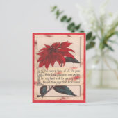 Cartes Pour Fêtes Annuelles Noël vintage (Debout devant)