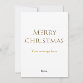 Cartes Pour Fêtes Annuelles Noël vintage (Dos)