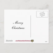 Cartes Pour Fêtes Annuelles Noël vintage (Dos)