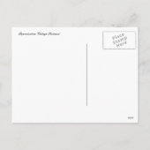 Cartes Pour Fêtes Annuelles Noël vintage (Dos)