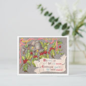 Cartes Pour Fêtes Annuelles Noël vintage (Debout devant)