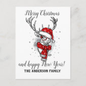 Cartes Pour Fêtes Annuelles Noël vintage (Devant)