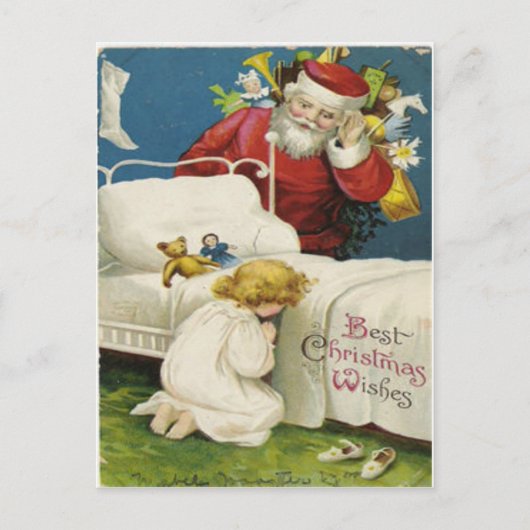 Cartes Pour Fêtes Annuelles Noël vintage (Devant)