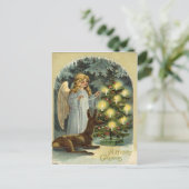 Cartes Pour Fêtes Annuelles Noël vintage (Debout devant)