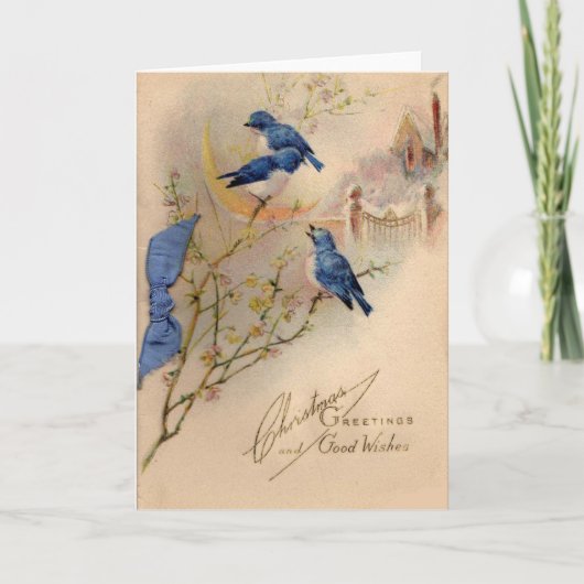 Cartes Pour Fêtes Annuelles Noël vintage (Devant)