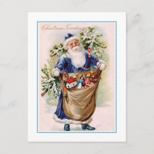 Cartes Pour Fêtes Annuelles Noël vintage (Devant)