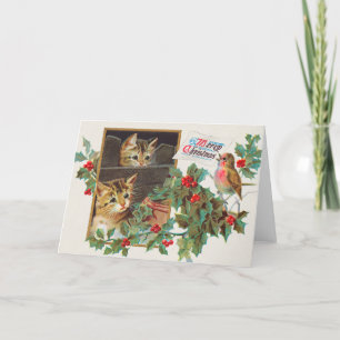 Cartes Pour Fêtes Annuelles Noël Vintage 4