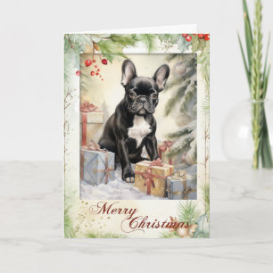 Cartes Pour Fêtes Annuelles Noël Vintage Frenchie