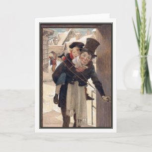 Cartes Pour Fêtes Annuelles Noël vintage par Jessie Willcox Smith